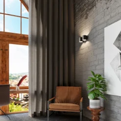 Kinkiet ORBIS 2 czarny