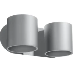 Kinkiet ORBIS 2 szary