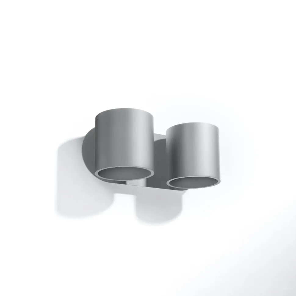 Kinkiet ORBIS 2 szary