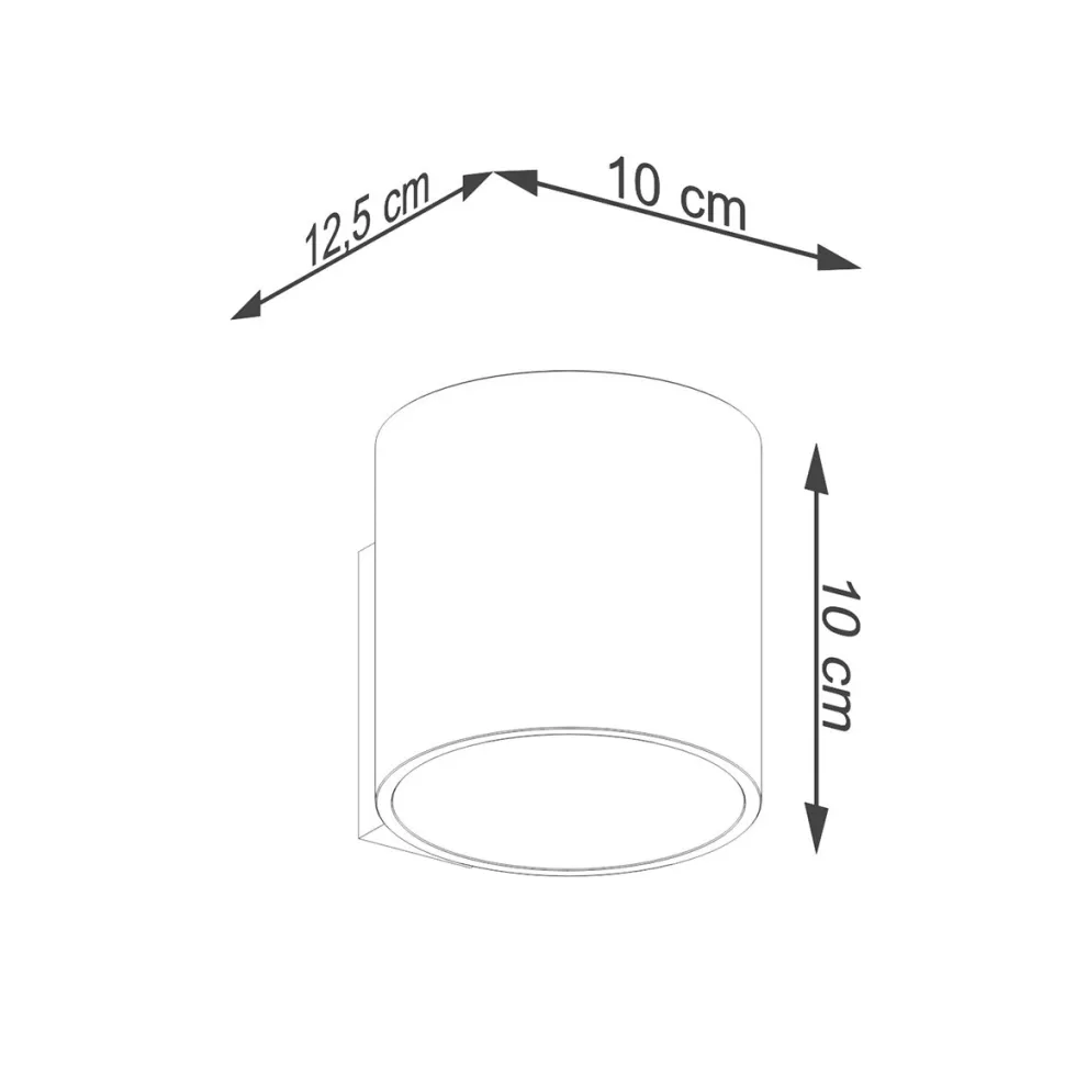 Kinkiet ORBIS 1 złoty