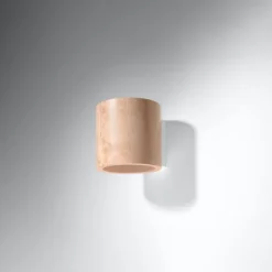 Kinkiet ORBIS naturalne drewno