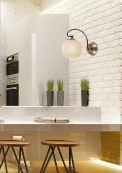 Kinkiet Orbit 1x60W E27 patynowa miedź