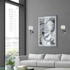 Kinkiet Ozzo 1x40W E14 chrom klosz bezbarwny