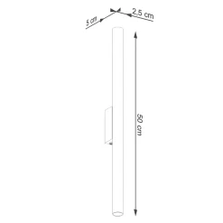 Kinkiet PASTELO 2 biały