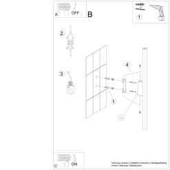 Kinkiet PASTELO 2 biały