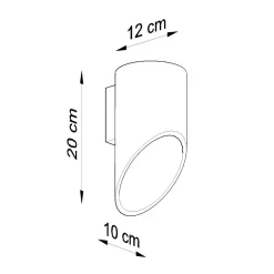 Kinkiet PENNE 20 biały