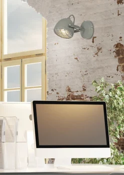 Kinkiet Pent 1x50W GU10  betonowy szary