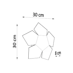 Kinkiet PENTA czarny