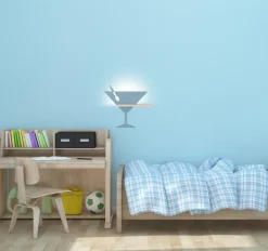 Kinkiet Piccolo lampa 4W LED 4000K iq  kids z niebieski