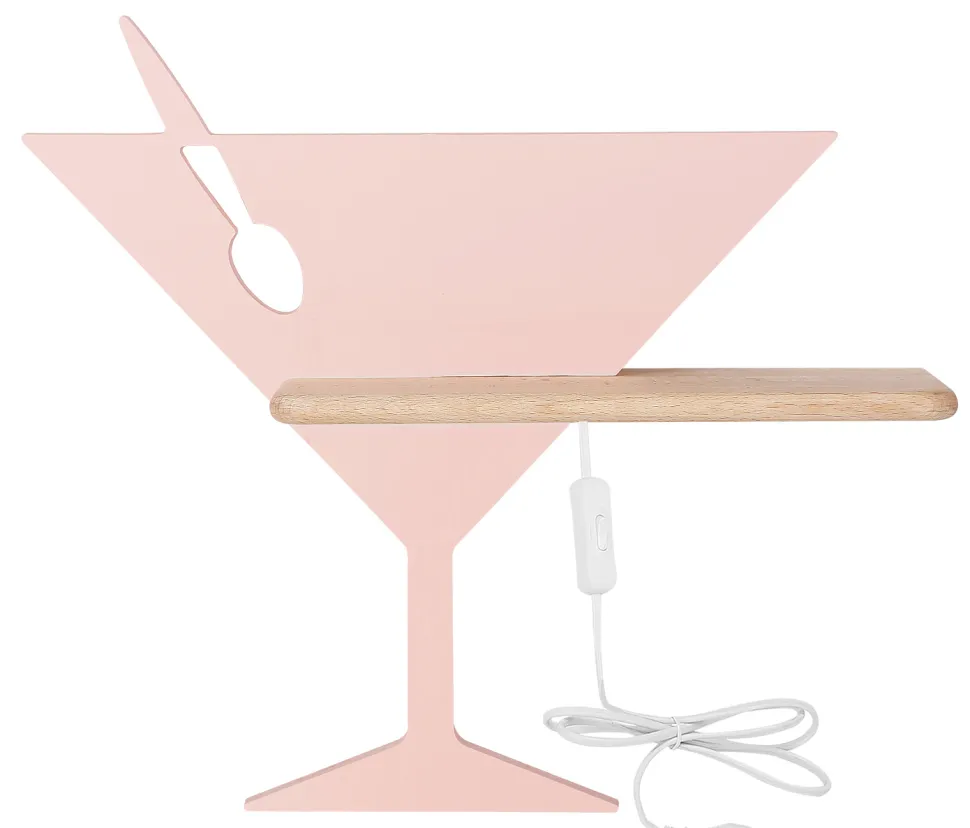 Kinkiet Piccolo lampa 4W LED 4000K iq kids z przewodem różowy