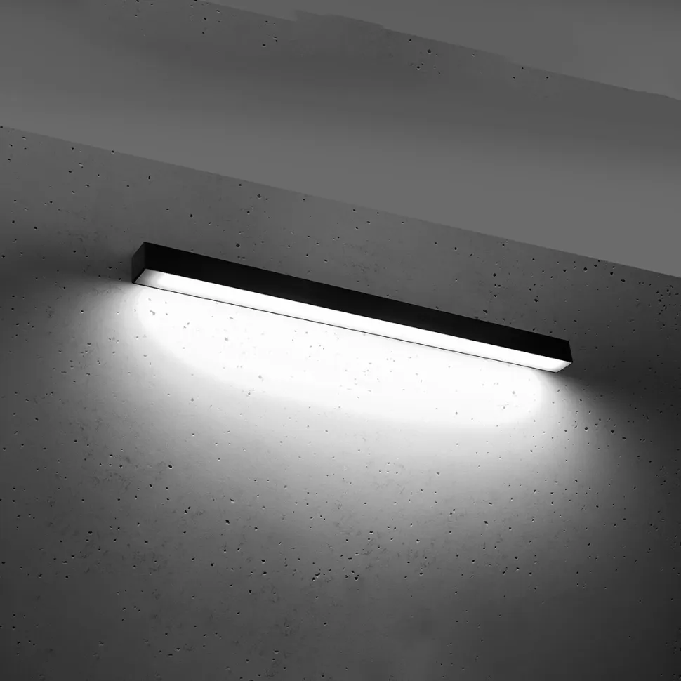 Kinkiet PINNE 90 czarny 4000K