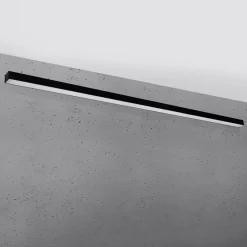 Kinkiet PINNE 200 czarny 4000K