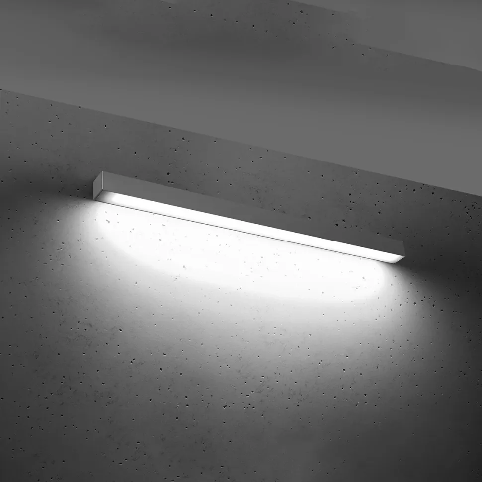 Kinkiet PINNE 90 szary 4000K