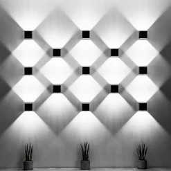 Kinkiet QUAD 1 biały