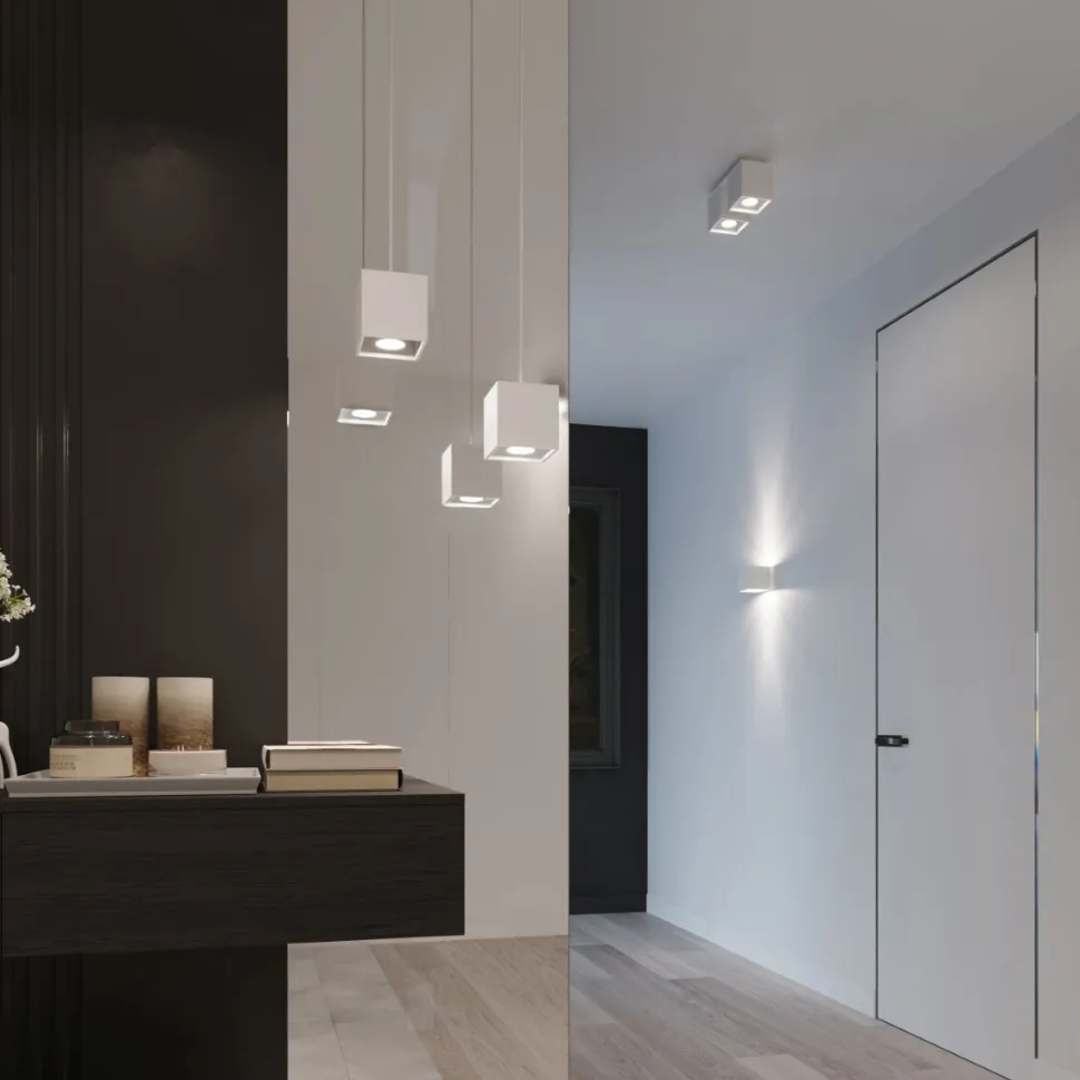 Kinkiet QUAD 1 biały