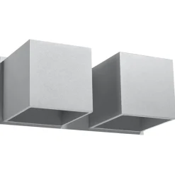 Kinkiet QUAD 2 szary