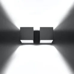 Kinkiet QUAD 2 szary