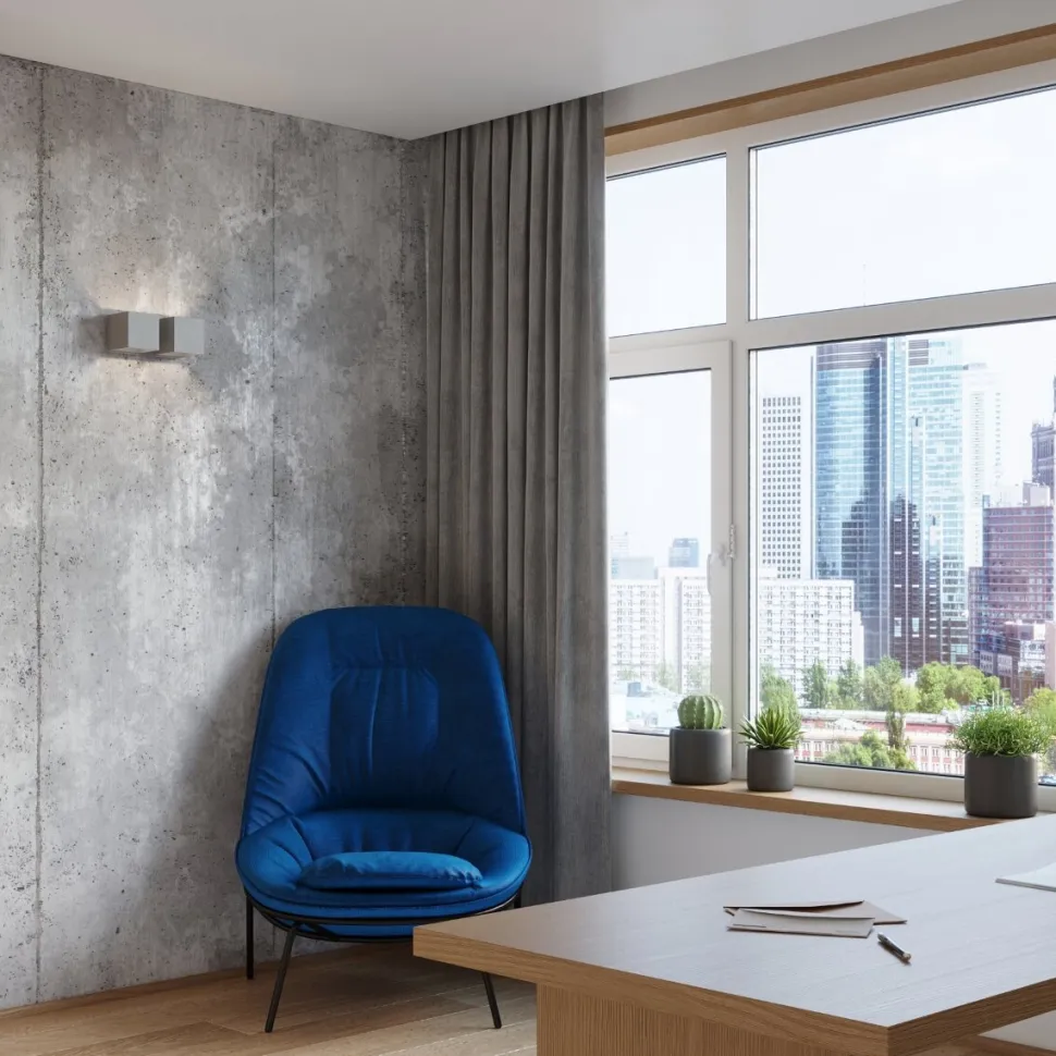 Kinkiet QUAD 2 szary