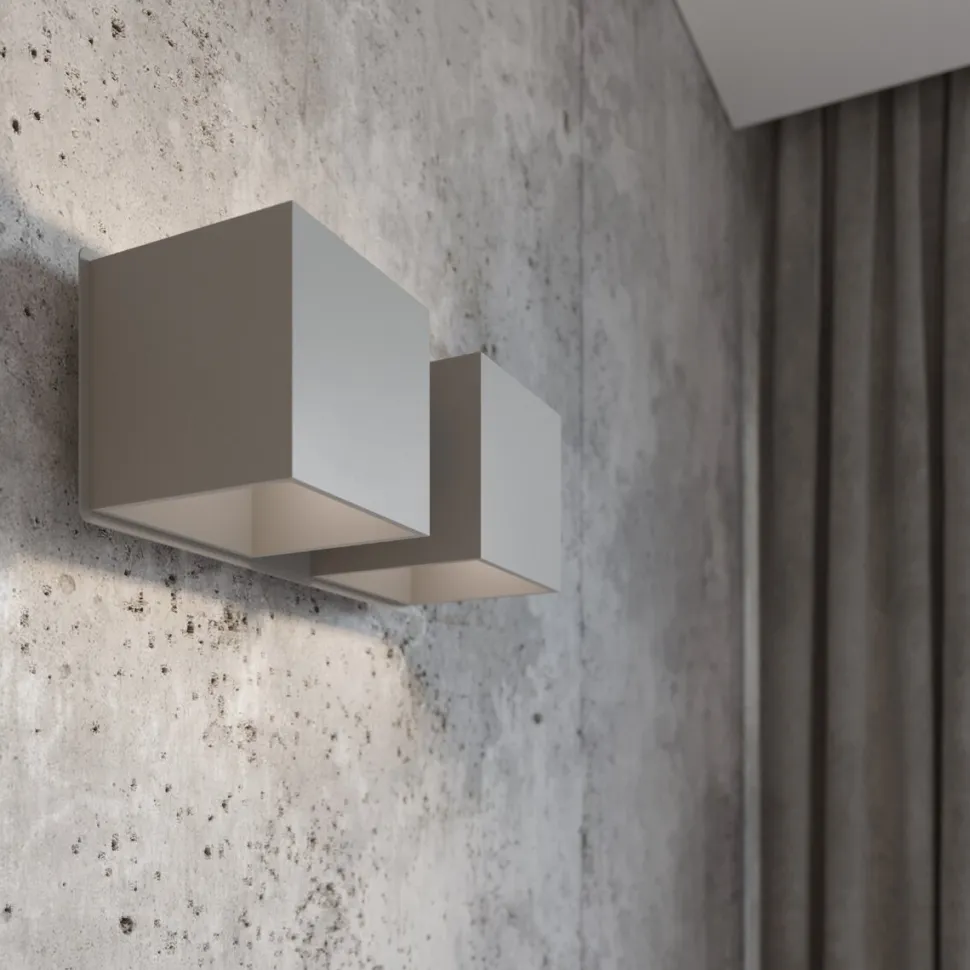 Kinkiet QUAD 2 szary