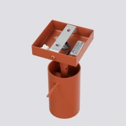 Kinkiet RING ochra czerwona