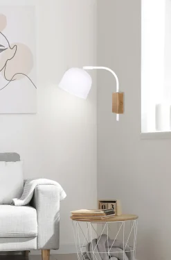 Kinkiet Rupi lampa 1x40W E27 biały