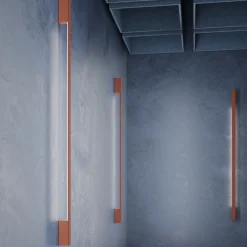 Kinkiet SAPPO 120 ochra czerwona LED  4000K