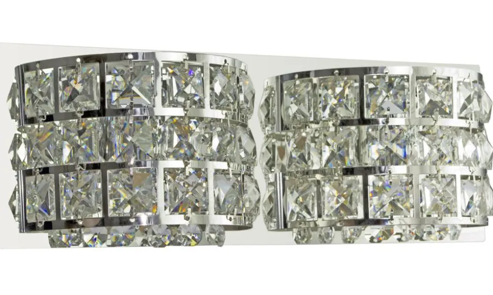 Kinkiet Saturn 12x30 2x40W G9 chrom