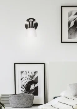 Kinkiet Selia 1x40W G9 nikiel mat/chrom  biały (bż)