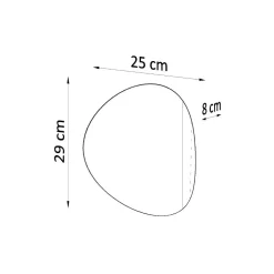 Kinkiet SENSES czarny