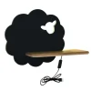 Kinkiet Sheep lampa 5W LED 4000K iq kids  z przewodem czarny