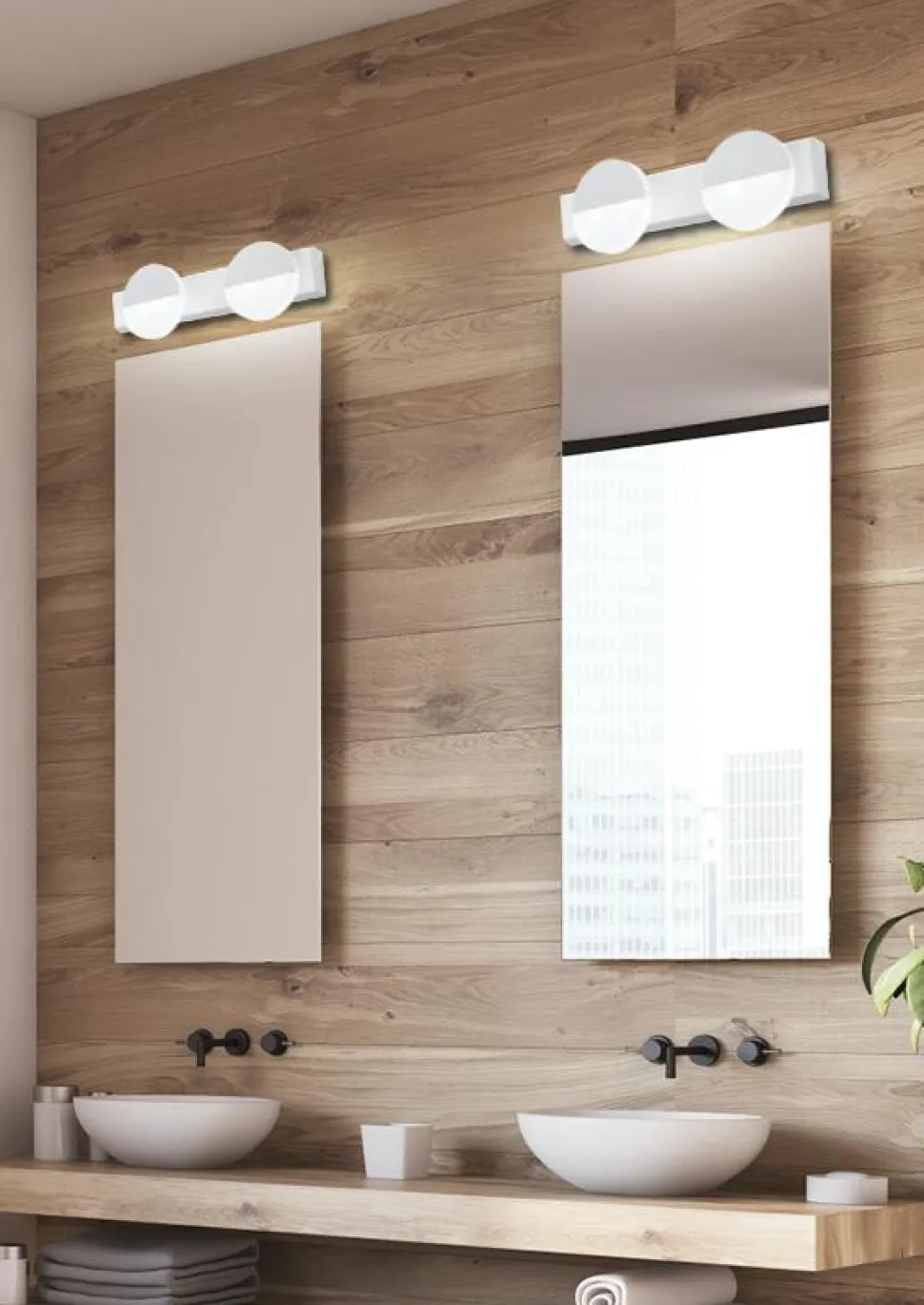 Kinkiet Sing 2x3W LED biały 4000K