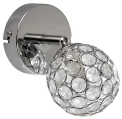 Kinkiet Starlet 1x40W G9  chrom/transparent