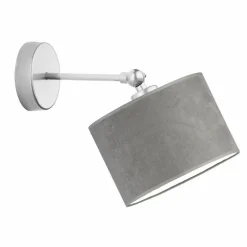 Kinkiet TETE srebrny, szary