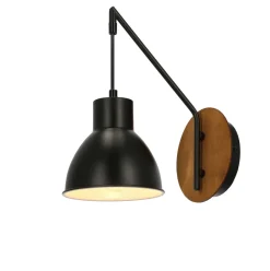 Kinkiet Vario 1x60W E27 czarny