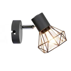 Kinkiet Verve 1x40W E14 matowy szary