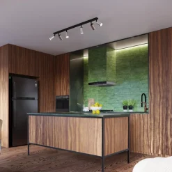 Kinkiet WINX czarny/chrom