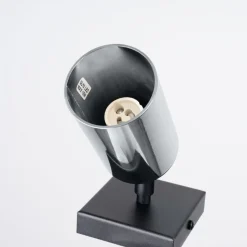 Kinkiet WINX czarny/chrom