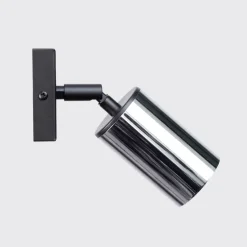 Kinkiet WINX czarny/chrom