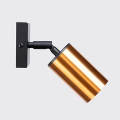 Kinkiet WINX czarny/miedź