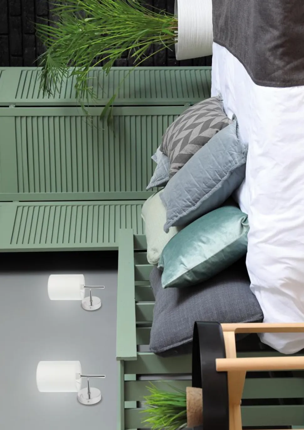 Kinkiet Yan 1x40W E14 chrom