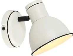 Kinkiet Zumba 1x40W E14 biały+czarny