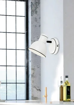 Kinkiet Zumba 1x40W E14 biały+czarny