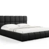 Łóżko Bellis Black Chenille 160x200cm