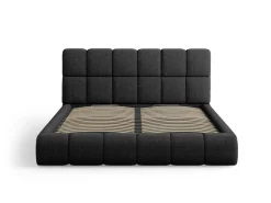 Łóżko Bellis Black Chenille 160x200cm