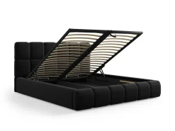 Łóżko Bellis Black Velvet 180x200cm