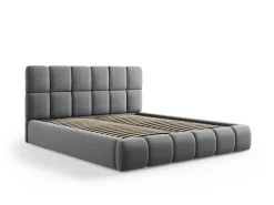 Łóżko Bellis Grey Velvet 200x200cm
