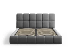 Łóżko Bellis Grey Velvet 200x200cm