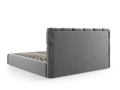 Łóżko Bellis Grey Velvet 200x200cm