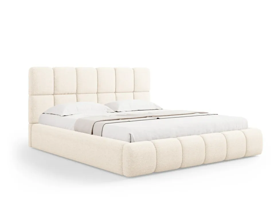 Łóżko Bellis Light Beige Chenille 160x200cm