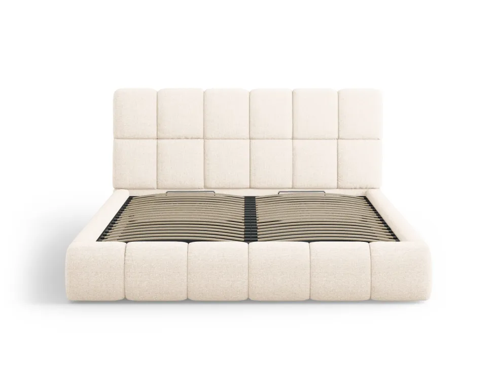Łóżko Bellis Light Beige Chenille 180x200cm